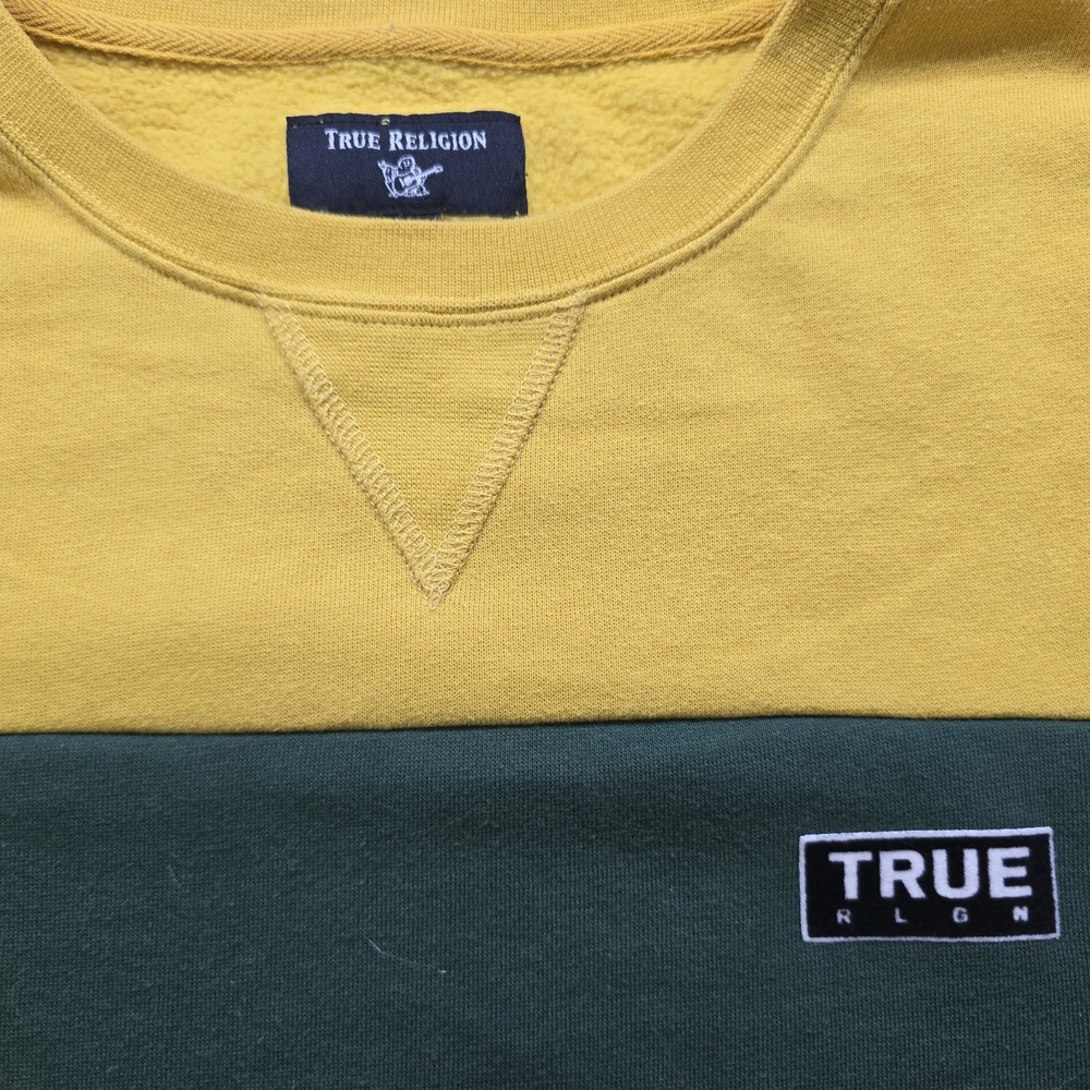 True Religion Men's XL‎  Logo Crewneck Sweatshirt
